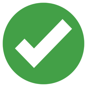 Included checkmark